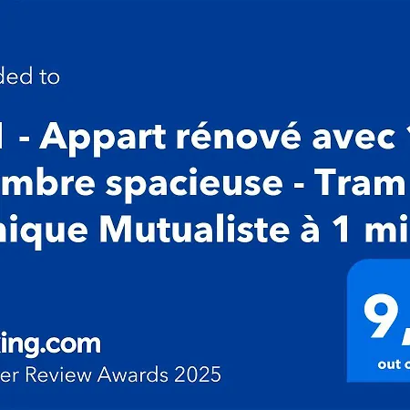 101 - Renove Avec 1 Spacieuse - Tram Et Clinique Mutualiste A 1 Min * Grenoble